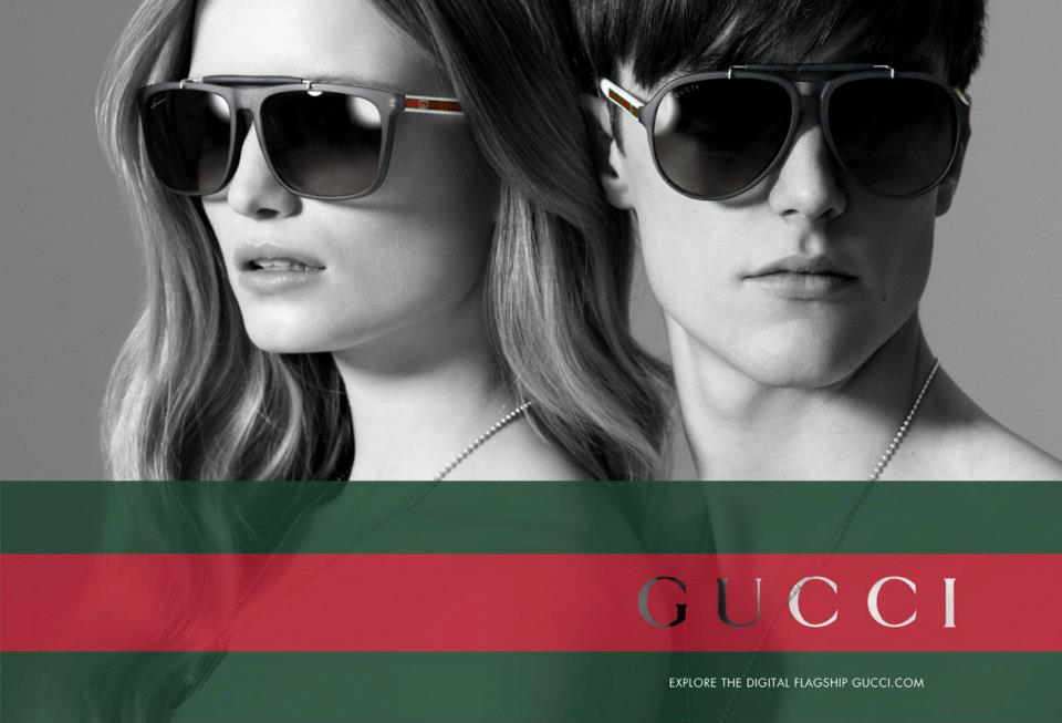 Charlie Timms And Maud Welze For Gucci Eyewear Fall Winter 2012 13