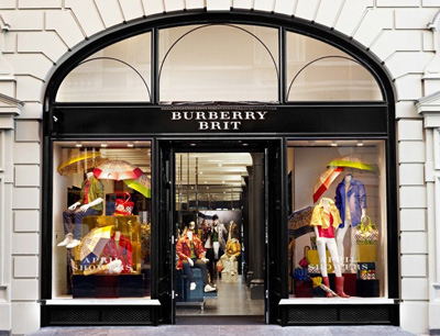First Burberry Brit Store Opens In London