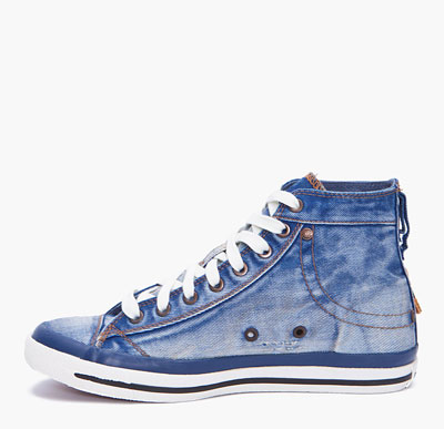 diesel sneakers denim