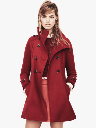 Hailey Clauson  Fashion Spot on Hailey Clauson For Zara Fw2011