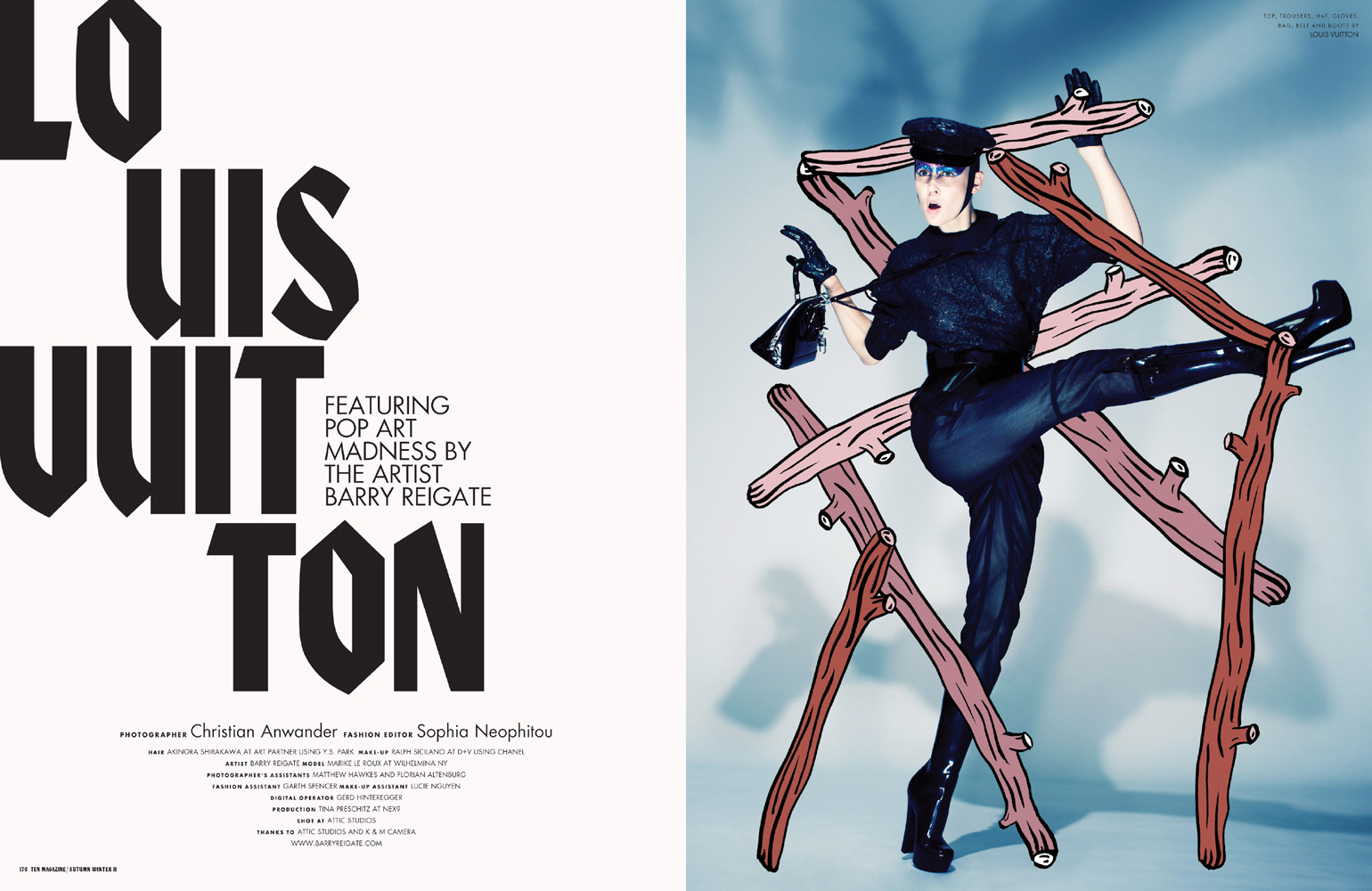 Louis Vuitton by Christian Anwander for 10 Magazine