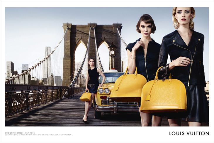 AD CAMPAIGN: Louis Vuitton Spring/Summer 2013: 12 Models by Steven