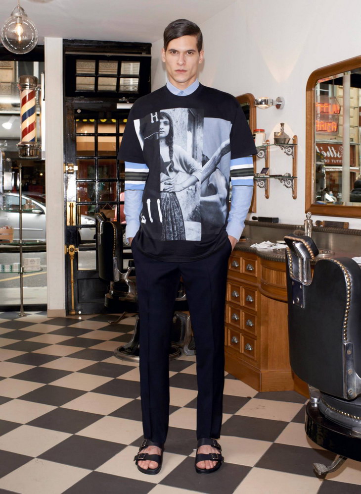 First Look of Givenchy's Men's Pre-Spring Summer 2014 Collection