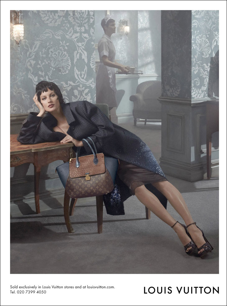 Louis Vuitton Fall 2010 Campaign Preview  Christy, Natalia & Karen by  Steven Meisel – Fashion Gone Rogue