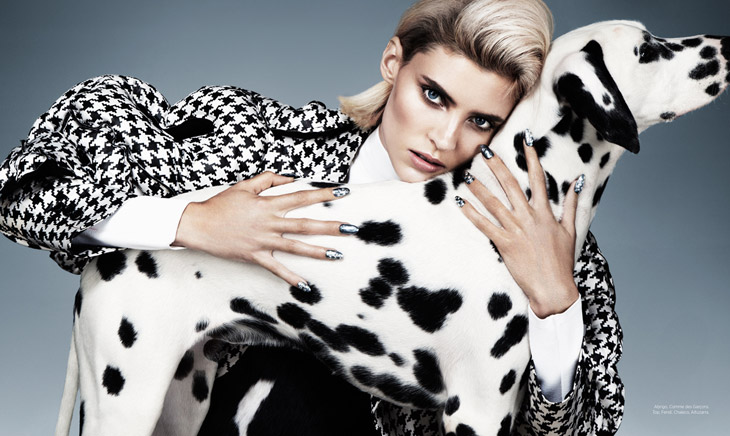 Alison Nix as Cruella's Daughter by Jason Kim for Harper's Bazaar Latin  America