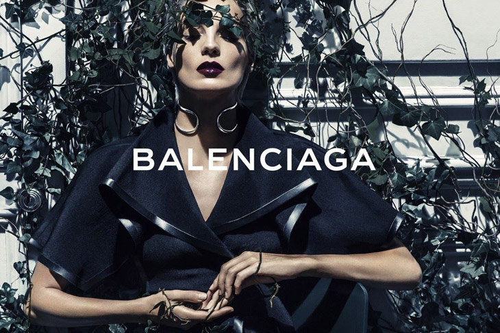Daria Werbowy for Balenciaga Summer 2014