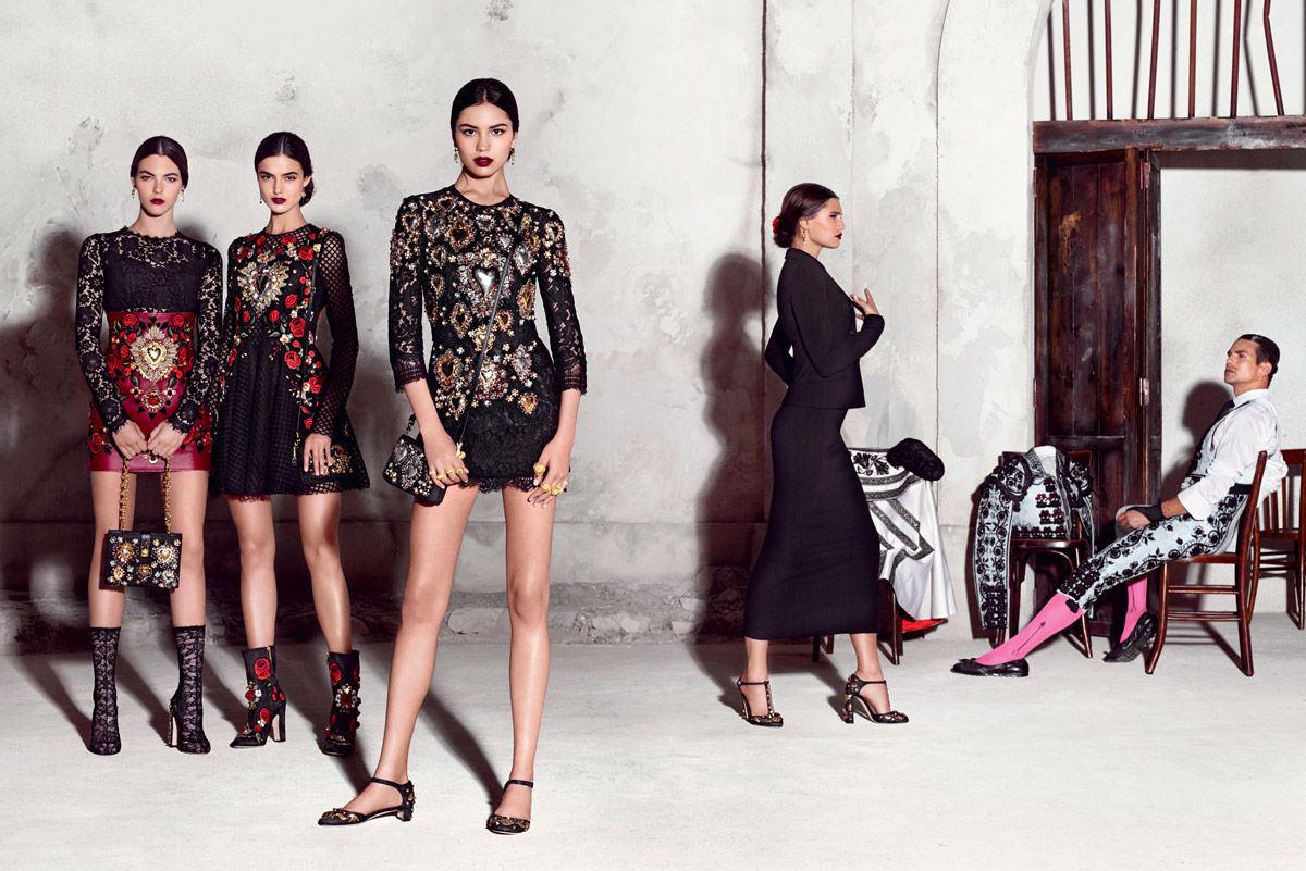 Dolce \u0026 Gabbana Spring Summer 2015 Campaign