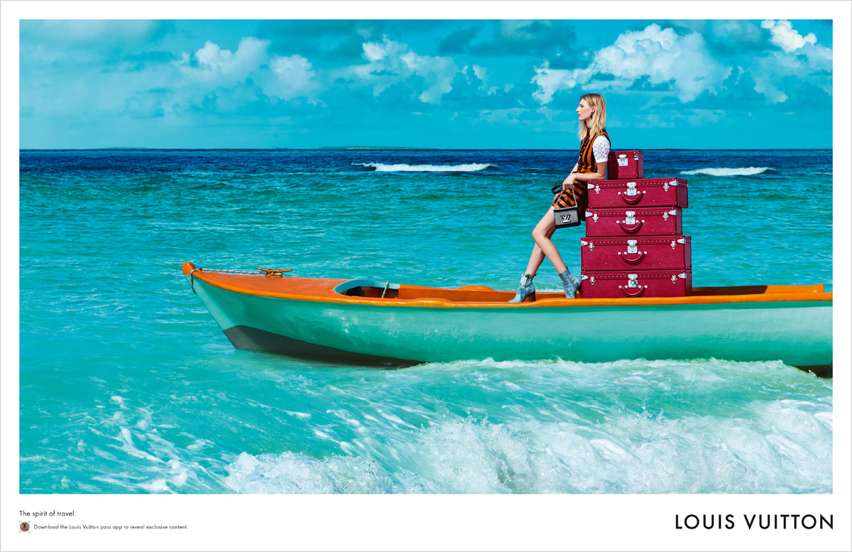 Louis Vuitton - That fleeting feeling of summer. Spontaneous yet