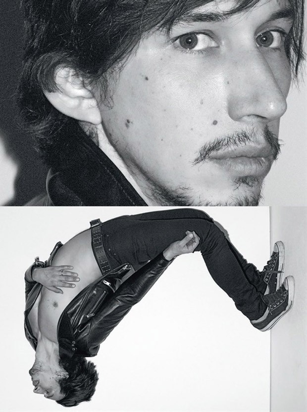 Adam Driver for L'Uomo Vogue by Terry Richardson