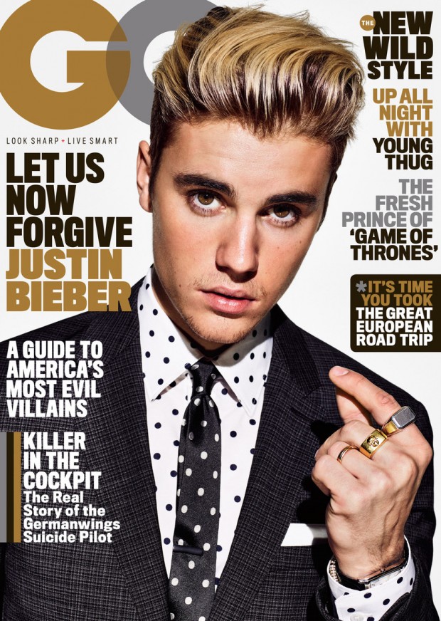 Justin Bieber Lands The Cover Of GQ Magazine - Design Scene - Fashion ...