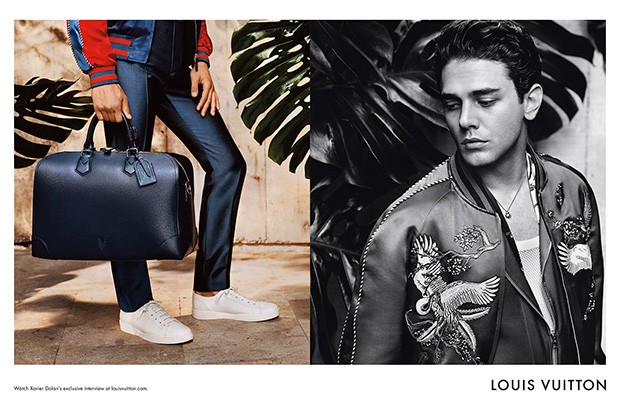 Xavier Dolan Makes a Dark Statement in Louis Vuitton S/S '17 Look