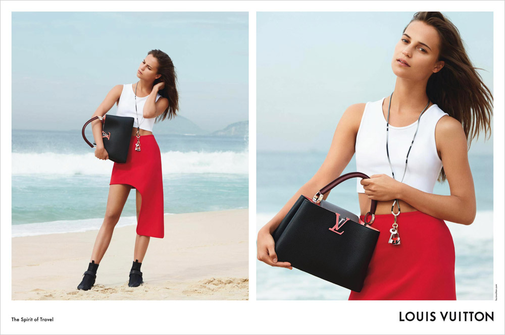 Ex Machina' Star Alicia Vikander's Louis Vuitton Campaign Has