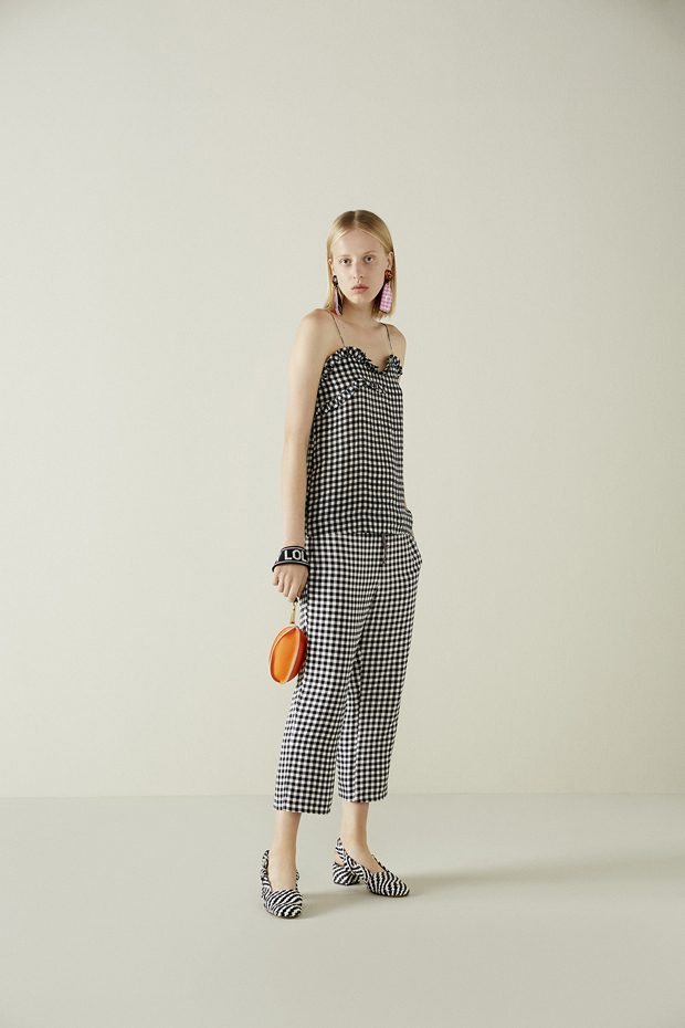 Bimba y Lola, Dresses, Bimba Y Lola Yellow Black Gingham Plaid Midi  Button Tie Sleeveless Dress Pockets