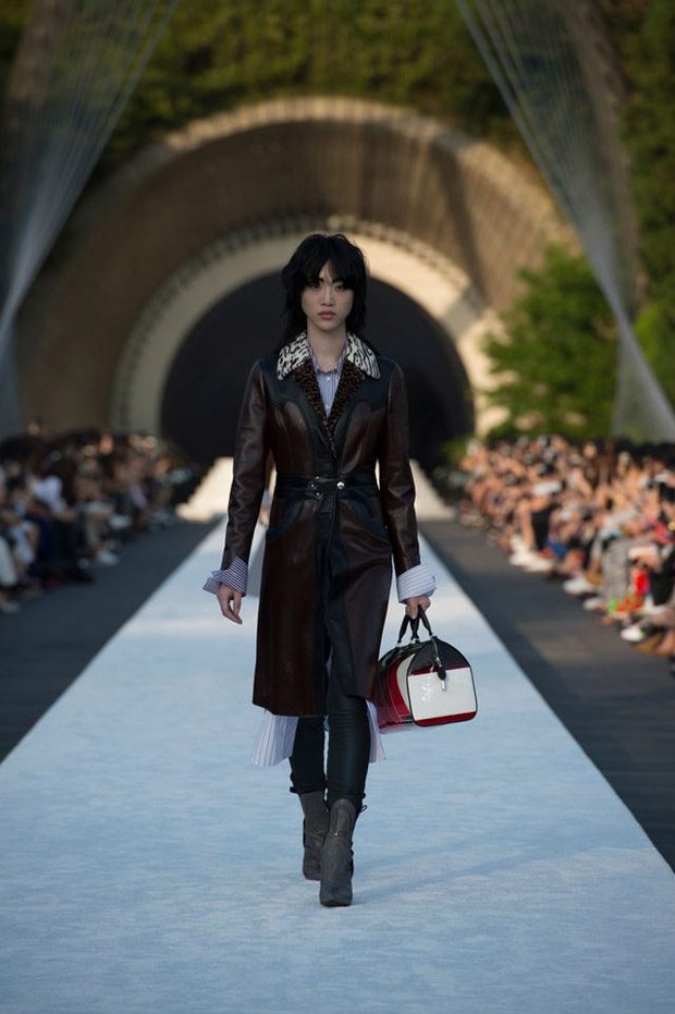 The Louis Vuitton Cruise 2018 Fashion Show at the Miho Museum near