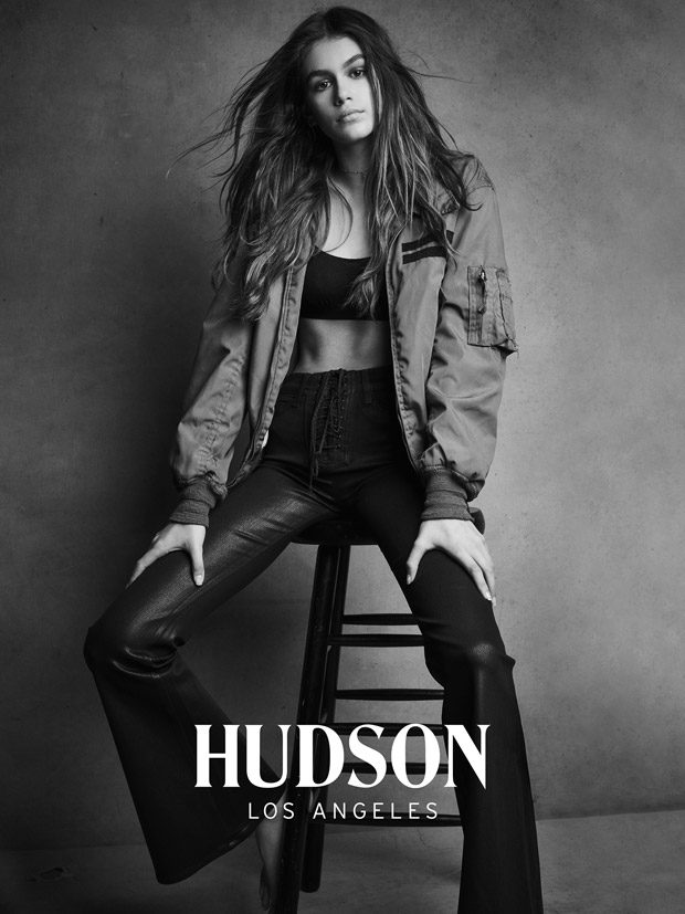 Kaia Gerber and Gabriel-Kane Day-Lewis' Hudson Jeans Fall '17 Campaign