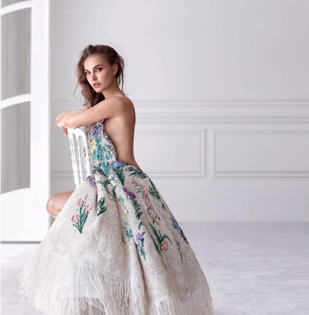 Natalie Portman Makes Her Couture Debut at Dior - The New York Times