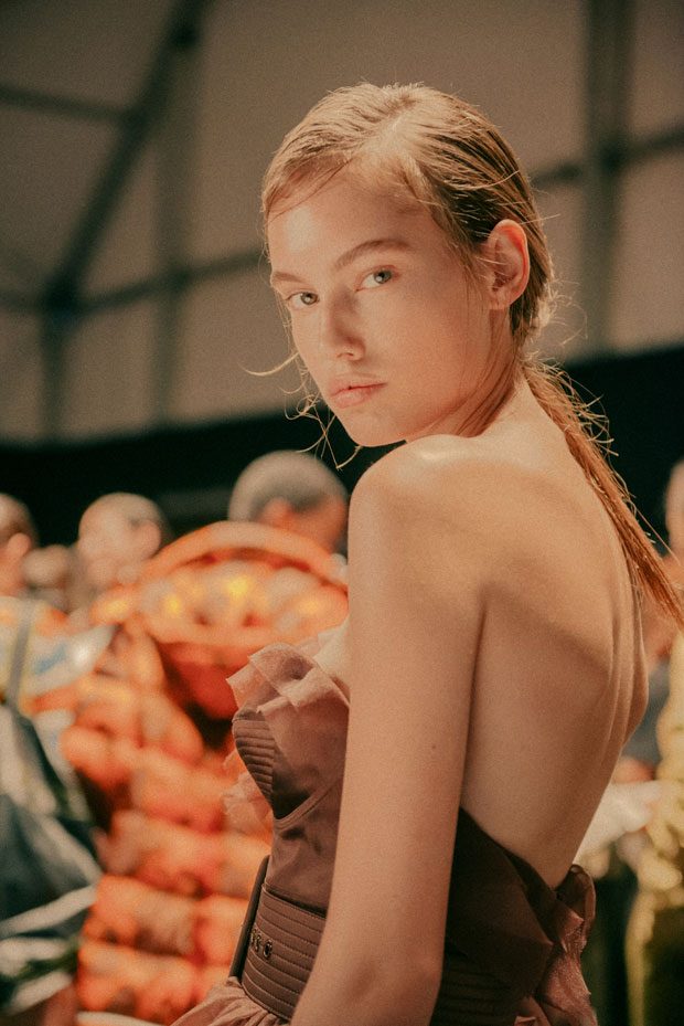 Mfw Backstage Moments At Ermanno Scervino Spring Summer