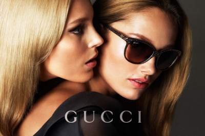 Anja Rubik, Karmen Pedaru & Clement Chabernaud for Gucci Spring Summer 2013