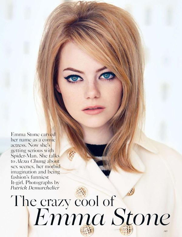 Emma Stone Vogue Magazine
