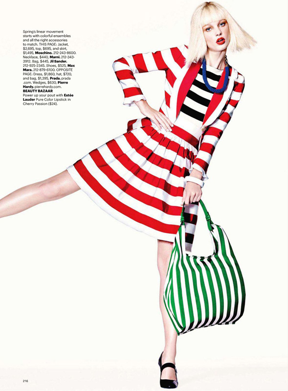Patricia van der Vliet for Harper's Bazaar