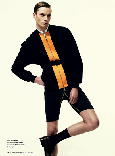 Linus Gustin by Jason Kim for Essential Homme