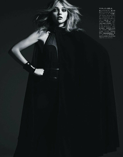 Sasha Pivovarova for Vogue Nippon