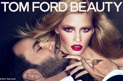 Lara Stone & Tom Ford for Tom Ford Beauty Fall Winter 2011.12