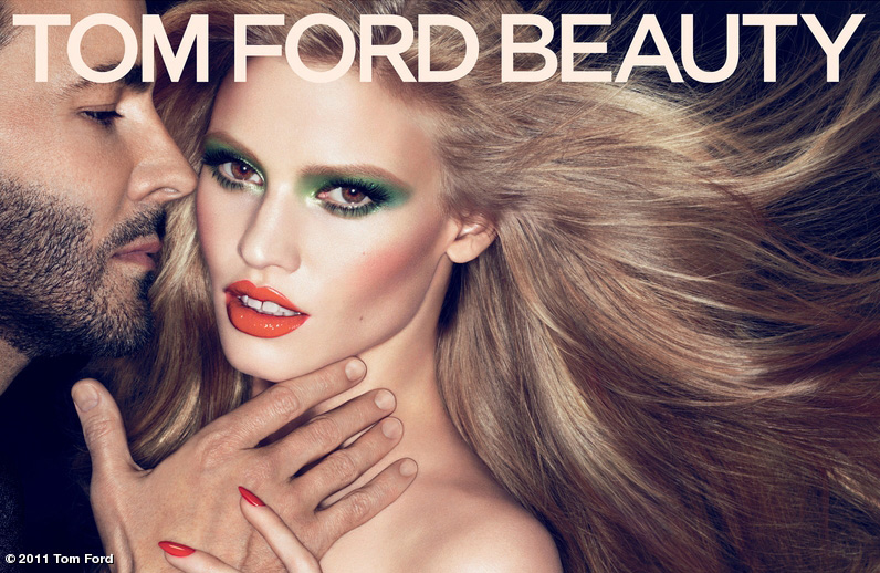 Lara Stone & Tom Ford for Tom Ford Beauty Fall Winter 2011.12