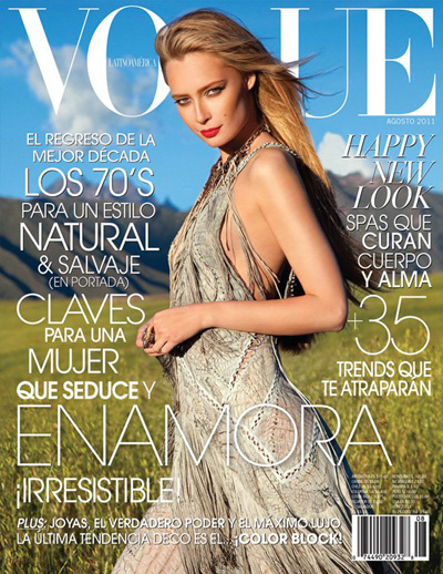 Tiiu Kuik for Vogue Latin America August 2011