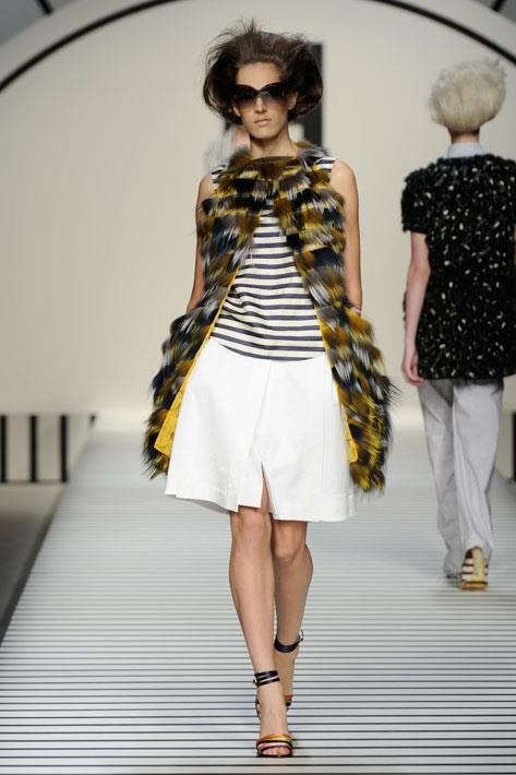 Fendi Womenswear Spring Summer 2012 Collection