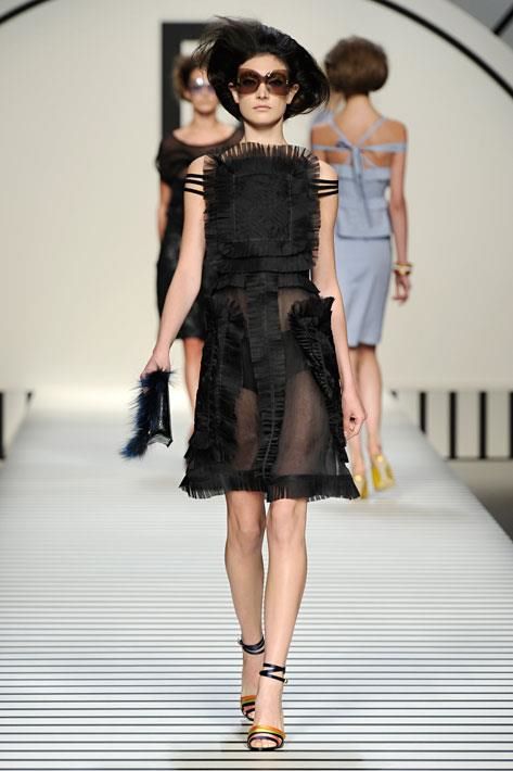 Fendi Womenswear Spring Summer 2012 Collection