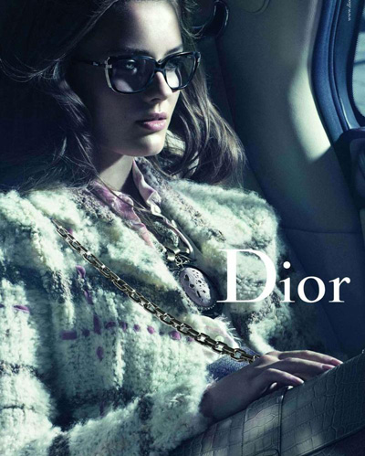 Jac Jagaciak for Dior Eyewear Fall Winter 2011.12