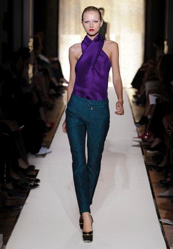 Yves Saint Laurent Womenswear Spring Summer 2012 Collection