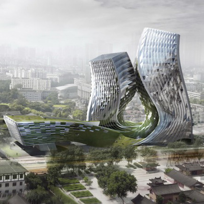 Nanjing Jianning Highrise by W2Y2L