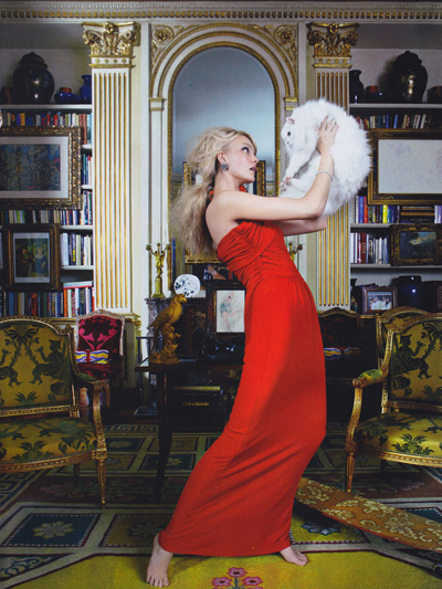 Caroline Trentini for Harper's Bazaar Brazil December 2011