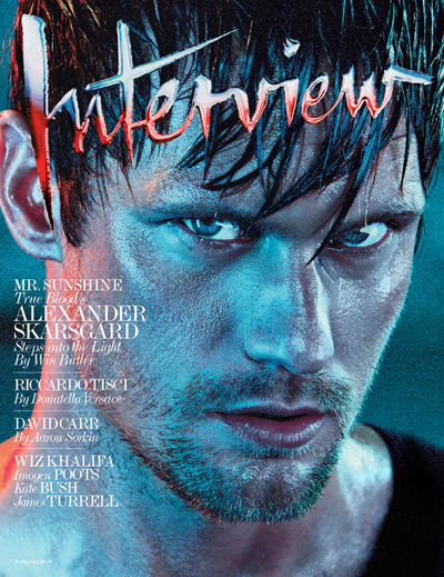 Alexander Skarsg Rd For Interview Magazine