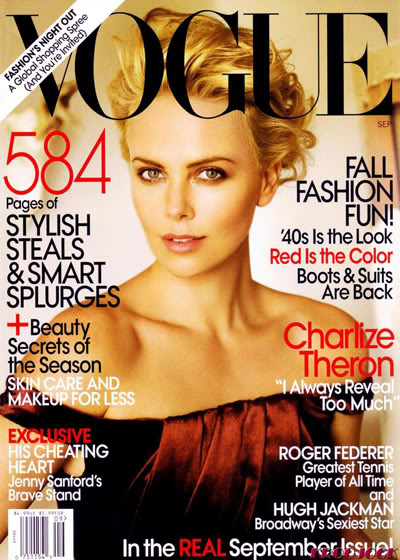 Charlize Theron for Vogue September 2009