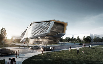 Dalian Museum Competition Design by 10 Design