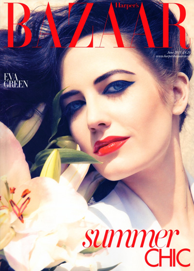 Eva Green for Harpers Bazaar UK June 2011