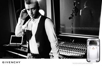 givenchy play justin timberlake