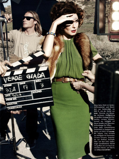 Heidi Klum by Alexi Lubomirski for German Vogue - DSCENE