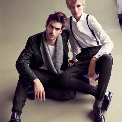 Jon Kortajarena & Toni Garrn for Breuninger