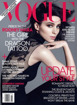 Rooney Mara for Vogue US November 2011