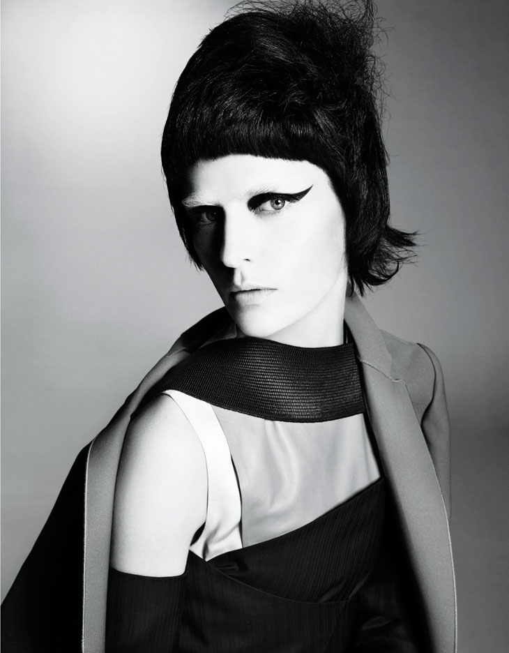 Stella Tennant by Steven Meisel for W Magazine