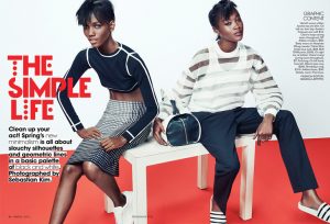 Harieth Paul and Betty Adewole by Sebastian Kim for Teen Vogue