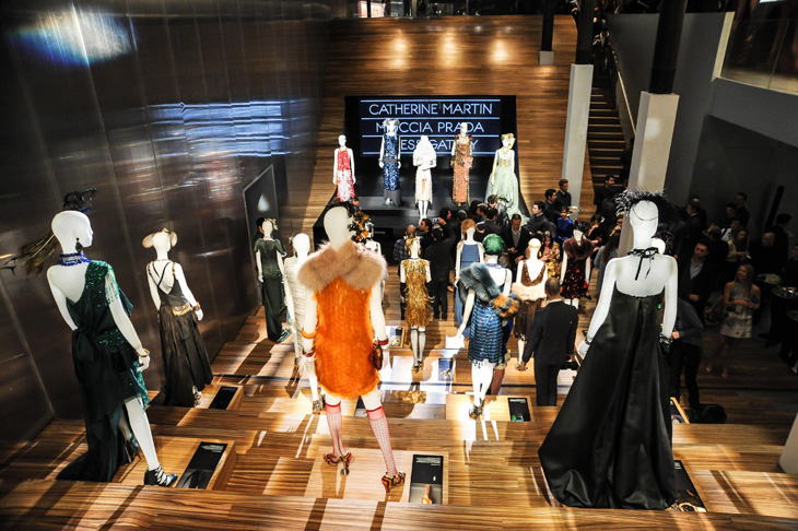 Catherine Martin and Miuccia Prada Dress Gatsby Exhibition