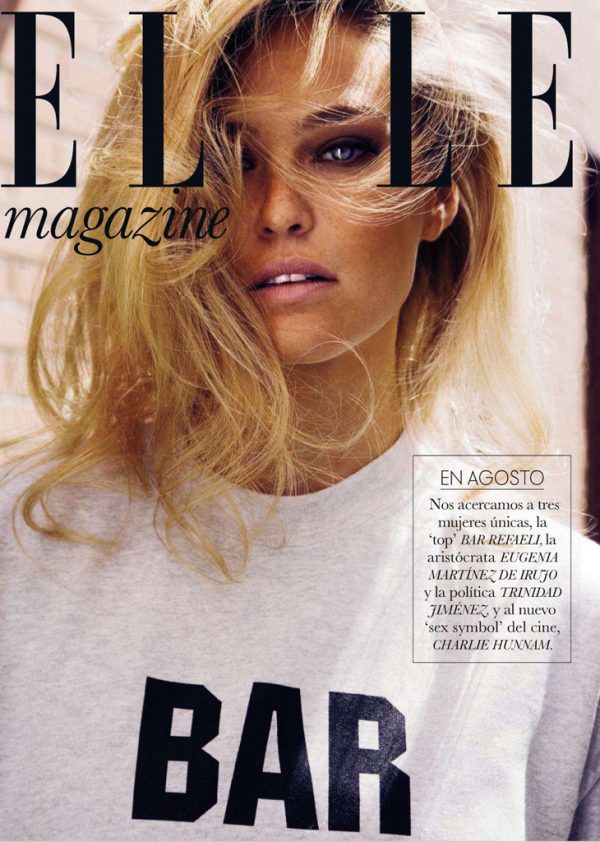 Bar Refaeli by Juan Aldabaldetrecu for Elle Spain