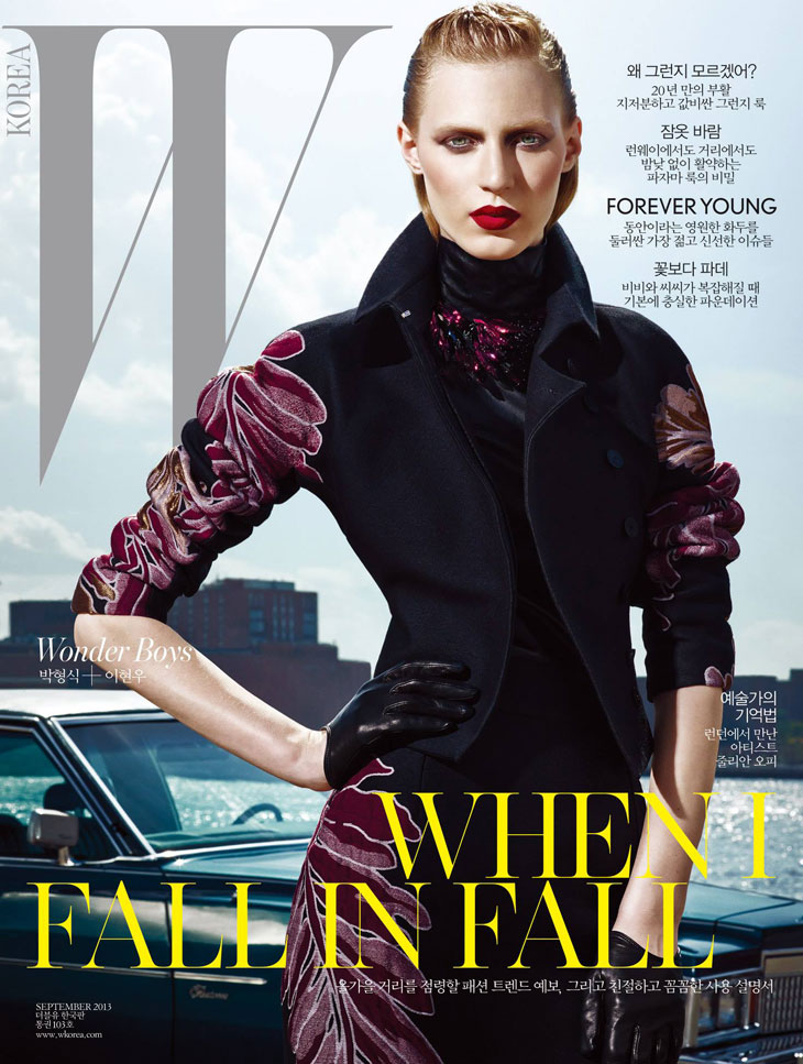 Julia Nobis by Santiago & Mauricio for W Korea