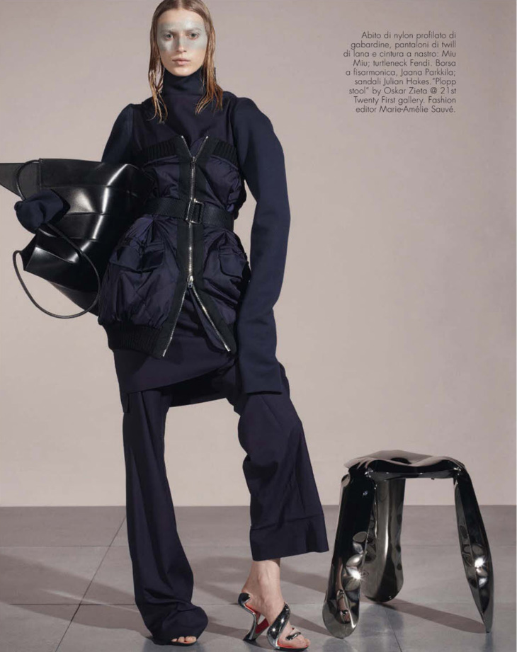 Amanda Murphy for Vogue Italia by Steven Meisel
