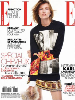 Bette Franke for Elle France September 2013